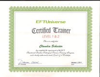 EFTU Trainer Certificate Claudia