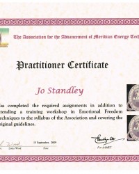 EFT Practitioner Cert